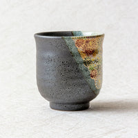 KUTANI WARE - 九谷燒 組湯吞 金花詰 茶杯 酒杯 情侶杯 夫妻杯（Pair Tea Cups - Kin-hanazume）- 禮盒包裝 - 平行進口