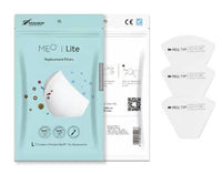 即日送貨 MEO Lite Helix Filter KN95 濾芯3件裝 Large ( Reusable Mask Filter 可重用口罩濾芯 ) 立體